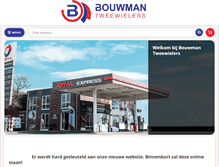 Tablet Screenshot of bouwman-tweewielers.nl